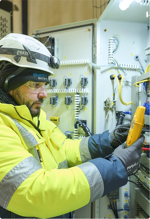 MWS illustration of medium and high-voltage installation and testing